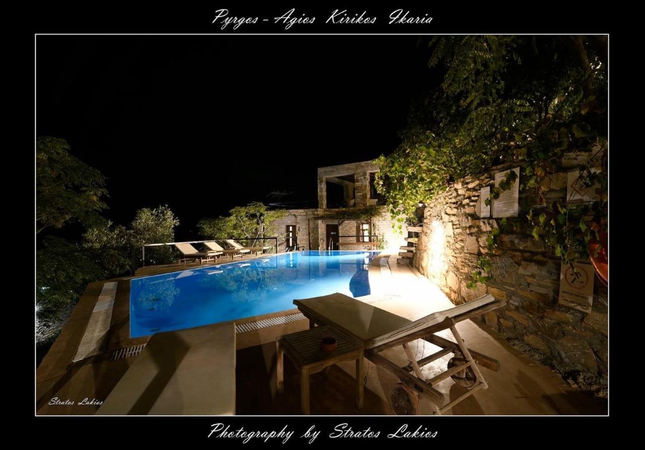 Pyrgos Traditional Village Ágios Kírykos 外观 照片