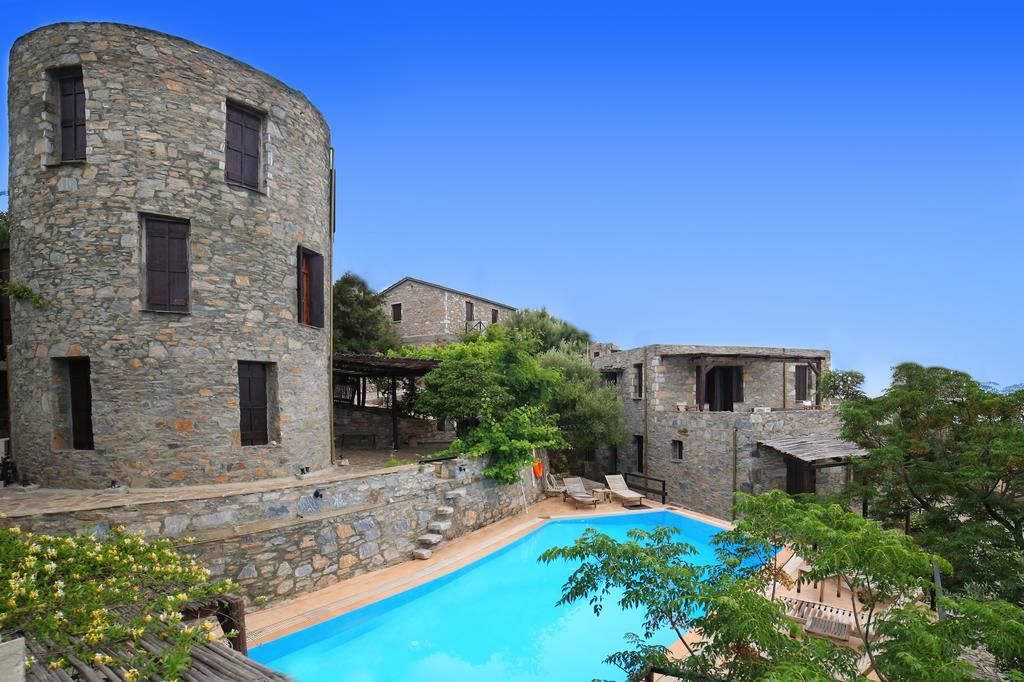 Pyrgos Traditional Village Ágios Kírykos 外观 照片